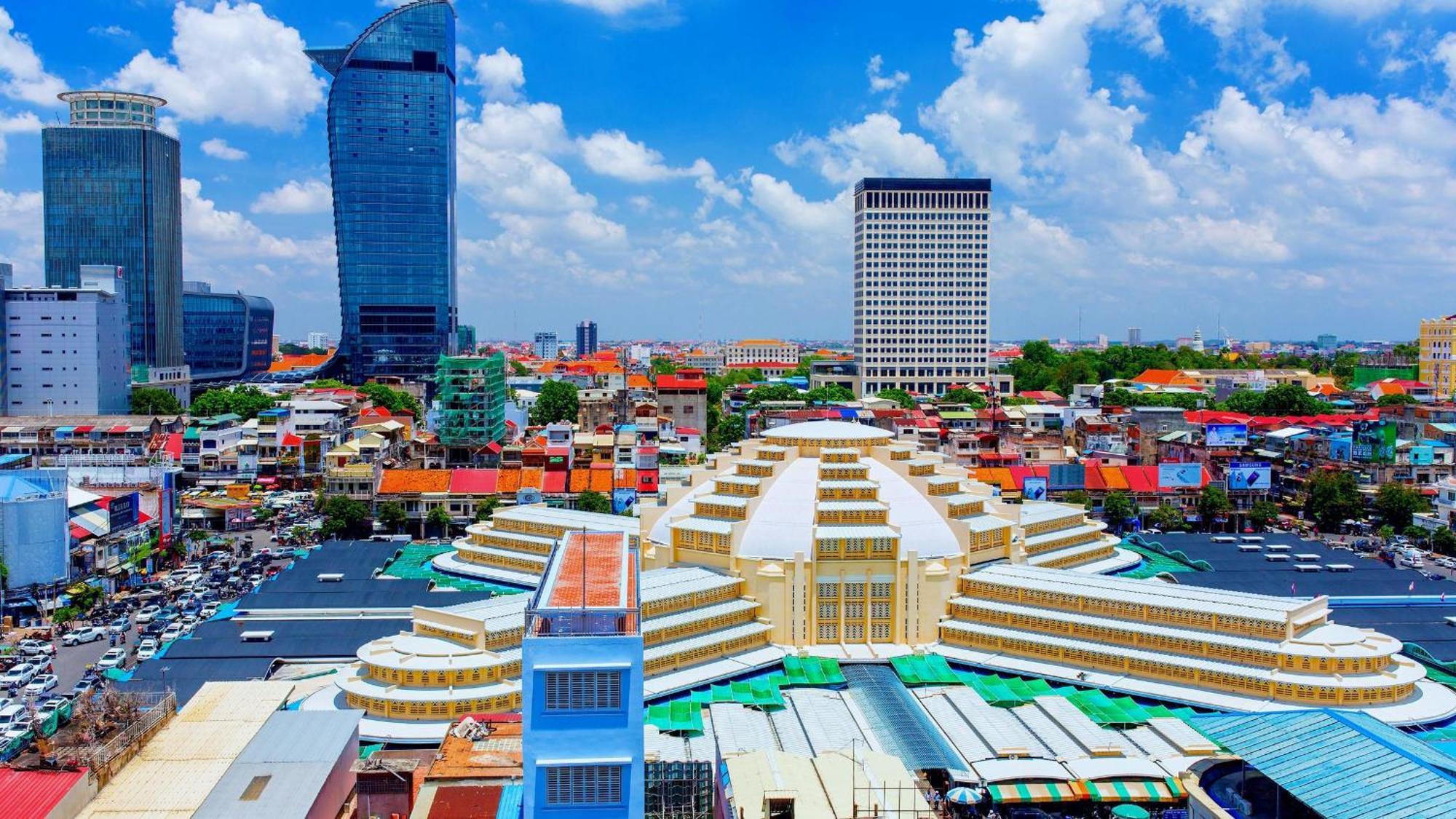 Phuminh Hotel Riverside Phnom Penh Exteriör bild